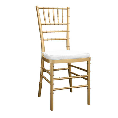 Commerical Seating Products Chiavari Gold Steel Core Chairs 
