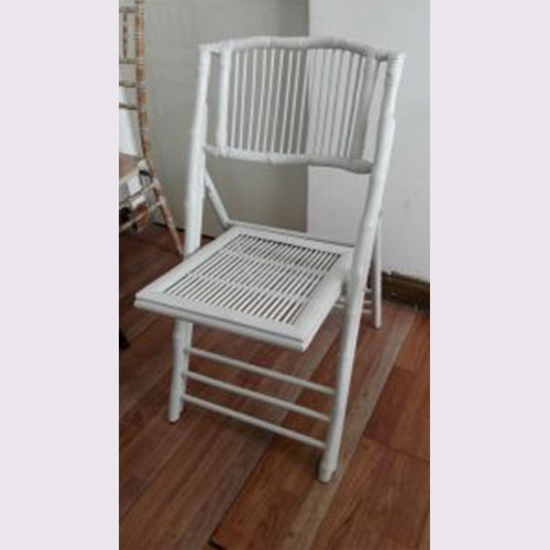 White Bamboo chairs