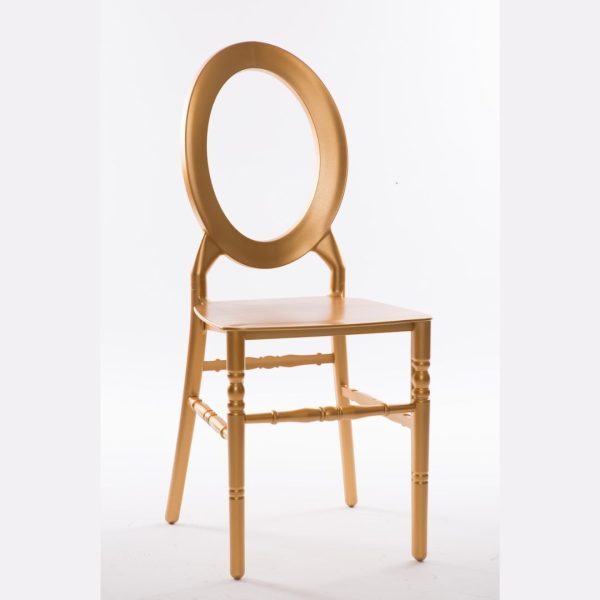 Oval Back resin chairs 04