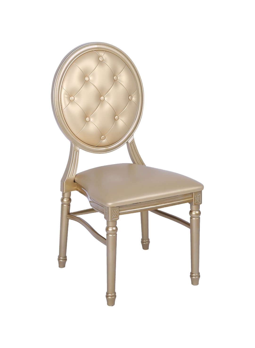 Gold Resin Louis Wedding Chairs